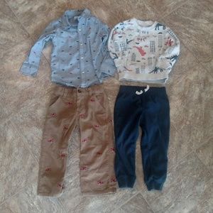 Carters & Gymboree Bundle Toddler Boy 2T